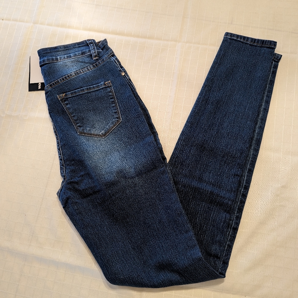 High rise jeans